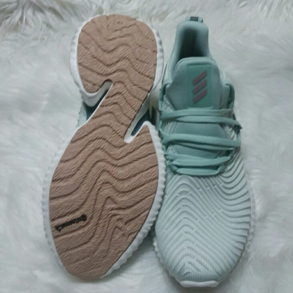 NWT Adidas Alphabounce Instinct Mint Green Shoes - Picture 7 of 7